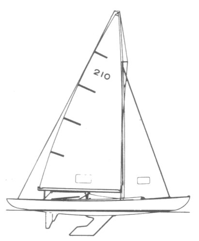 210 sailboat