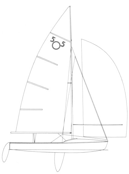 505 sailboat dimensions