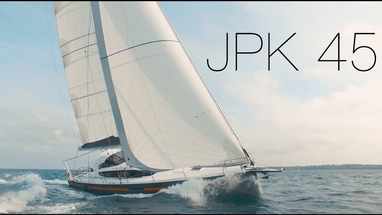 JPK 45 sailboat under sail