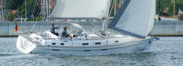Saare 41 sailboat under sail