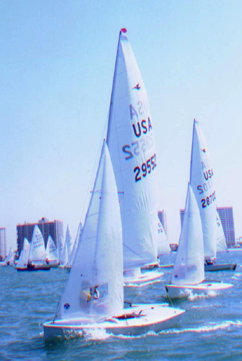 Jacksnipe sailboat under sail