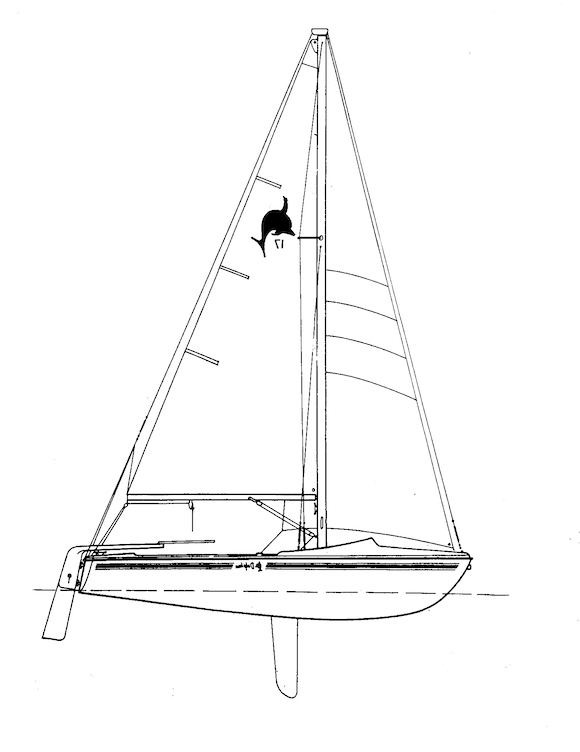 dolphin 17 sailboat for sale
