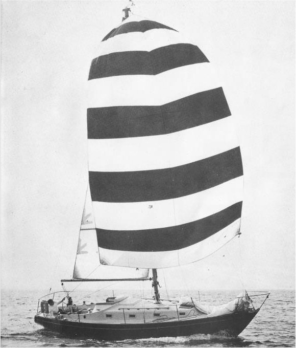 Alpa 950 sailboat under sail