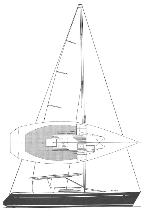 andrews 30 sailboat