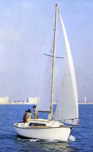 Baroudeur Beneteau sailboat under sail
