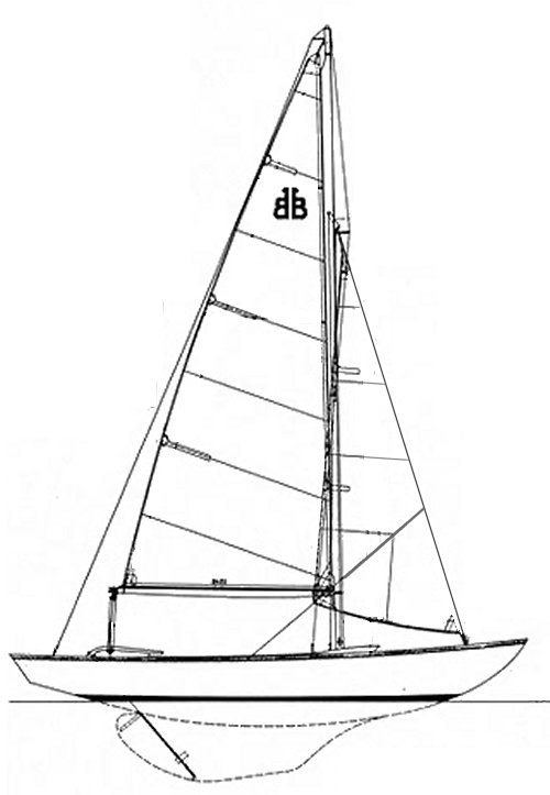 Bb11 sailboat under sail