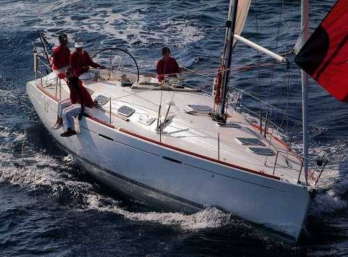 First 42 s7 Beneteau sailboat under sail