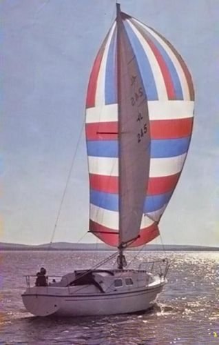 Berwick 31 westerly sailboat under sail