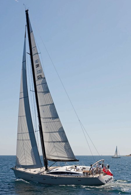 Bordeaux 60 sailboat under sail