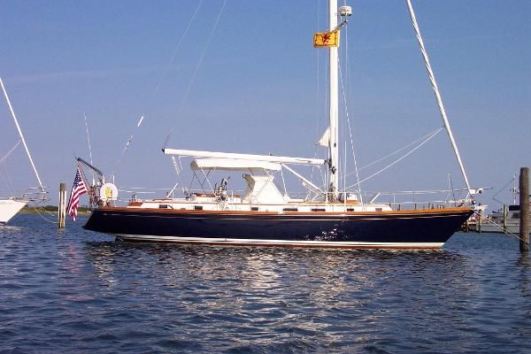 Bristol 48.8 sailboat under sail