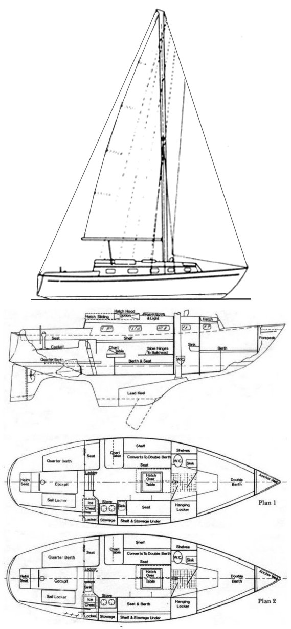 bristol 29.9 sailboat