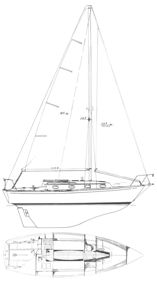 cape dory 28 sailboat specs