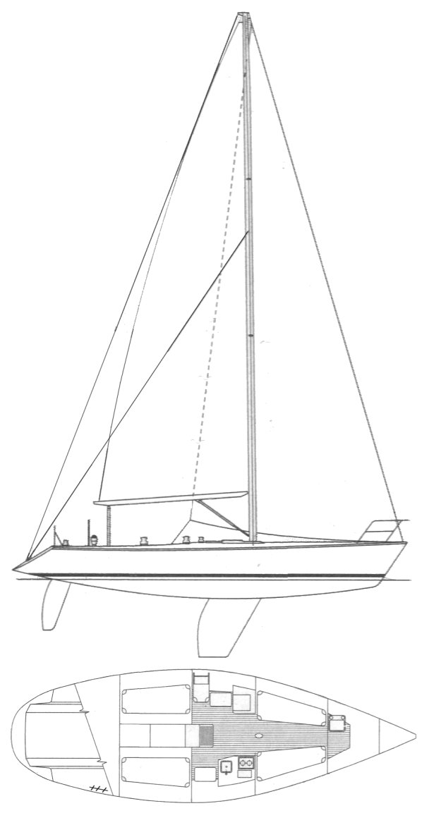 37 foot catalina sailboat