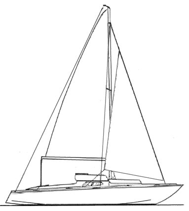 Capriccio sailboat under sail
