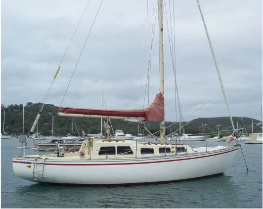 Carmen 31 sailboat under sail