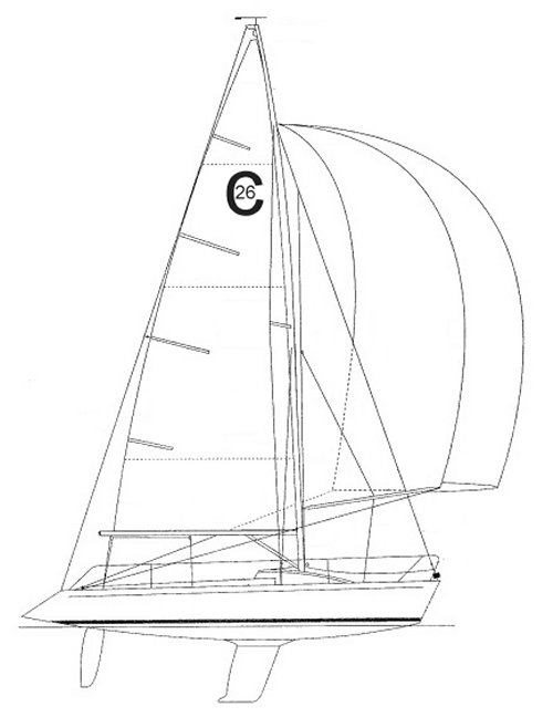 26 colgate sailboat