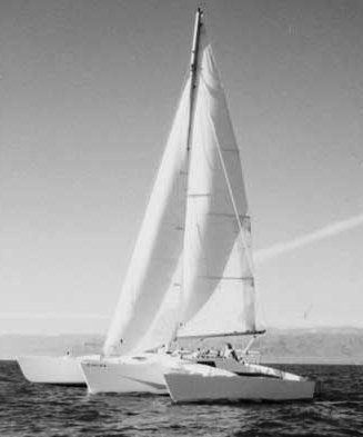 Command 10 sailboat under sail