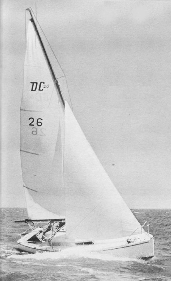 Dc 20 sailboat under sail