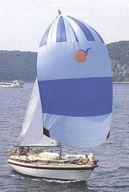 Dehler 37 sailboat under sail