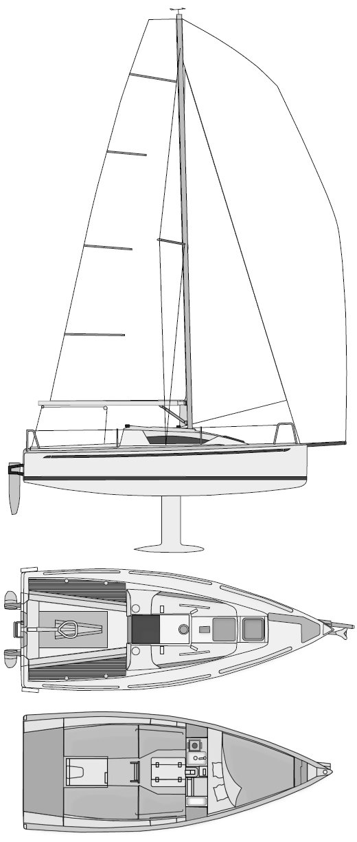 210 sailboat specifications