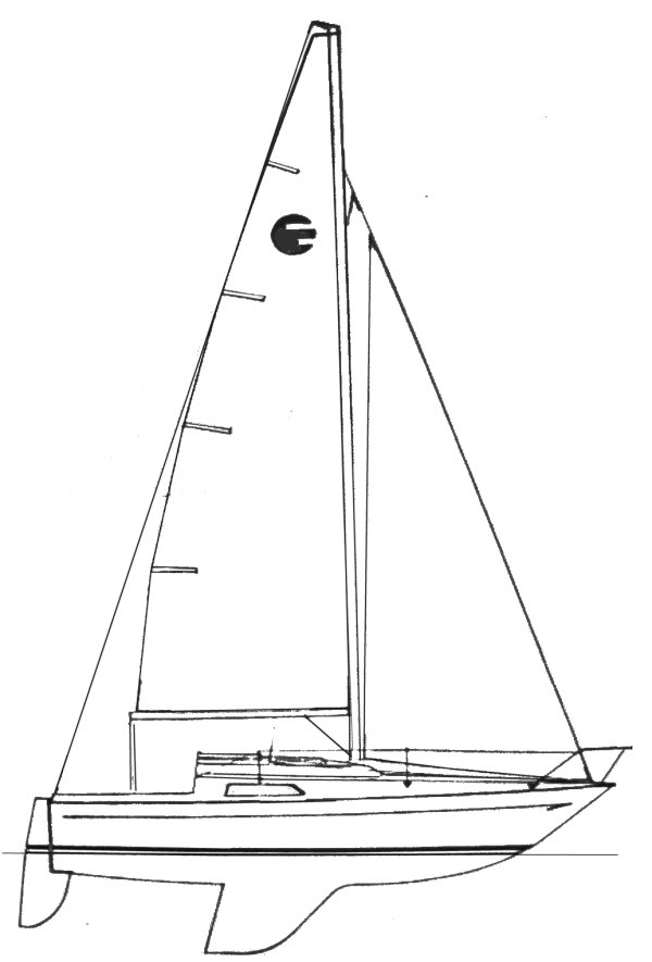 Jouet 22 elor 65 sailboat under sail