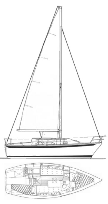 ericson 26 sailboat