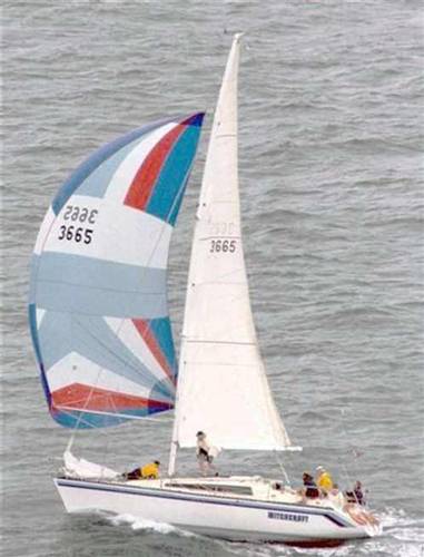 Farr 1104 sailboat under sail