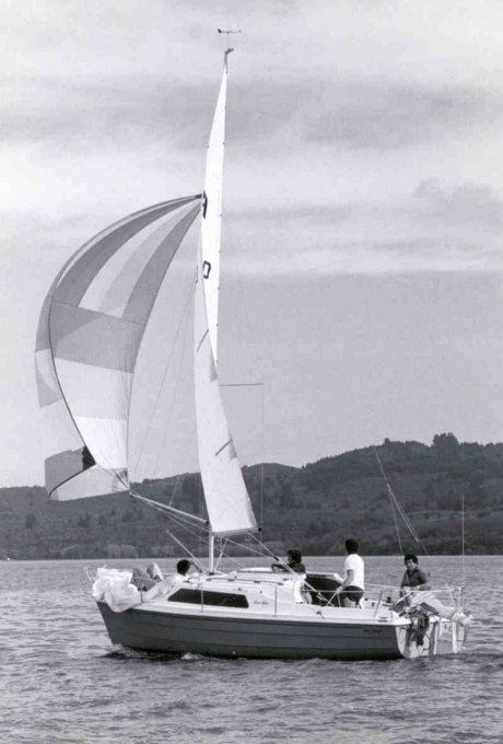Farr 7500 sailboat under sail