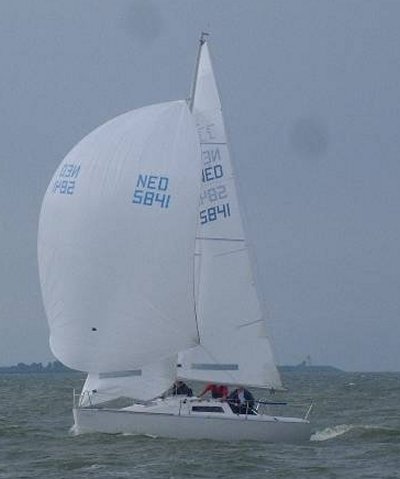 Ff65 sailboat under sail