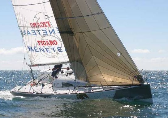 Figaro 2 Beneteau sailboat under sail