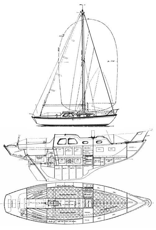 Fingal sailboat under sail