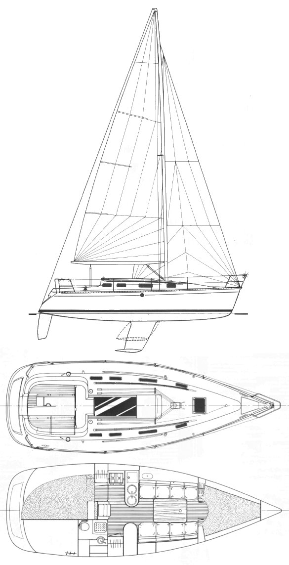 First 310 beneteau - sailboat data sheet