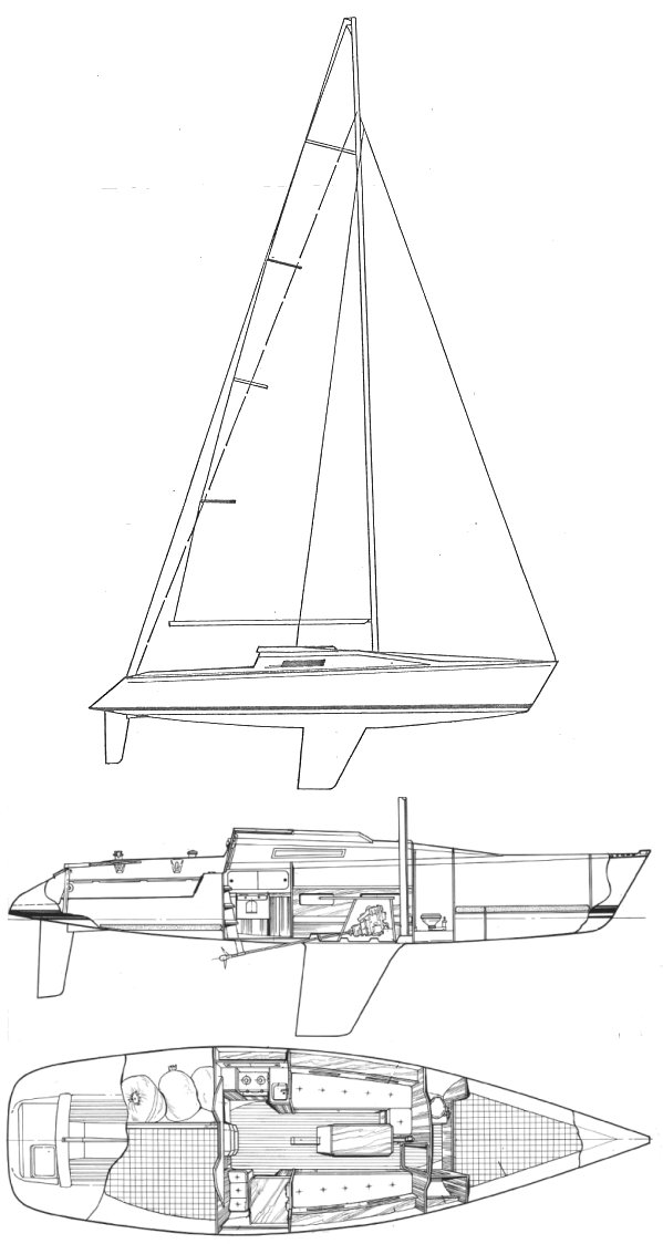 sailboatdata beneteau first 305