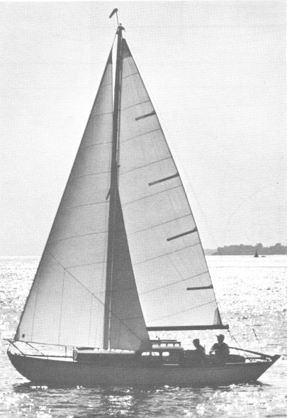 Frisco flyer iii sailboat under sail