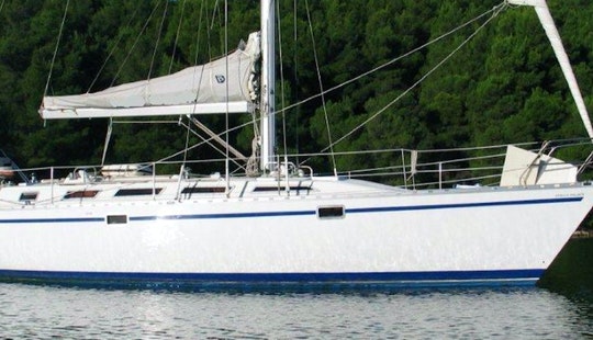 Gib Sea 442 sailboat under sail