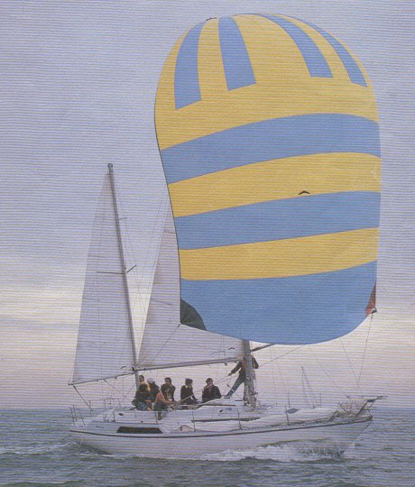 Gib Sea 35-1 sailboat under sail