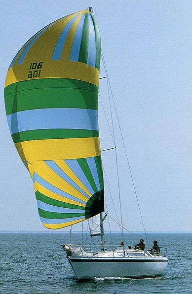 Gib Sea 106 sailboat under sail