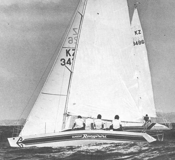 Farr 12 ton 65 sailboat under sail