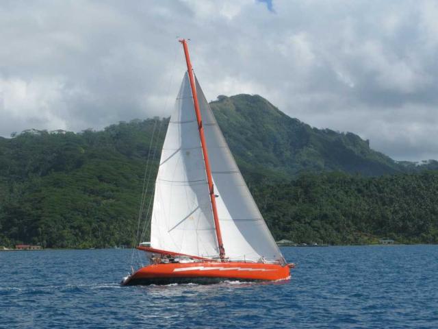 Haka 152 sailboat under sail