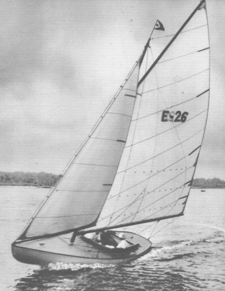 Herreshoff 15 sailboat under sail