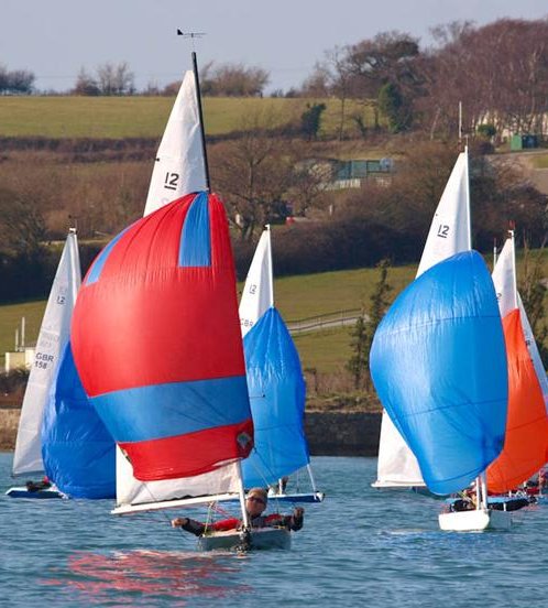 Illusion 12 sailboat under sail