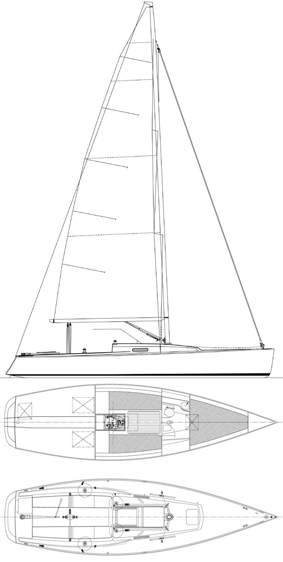 j100 sailboat data