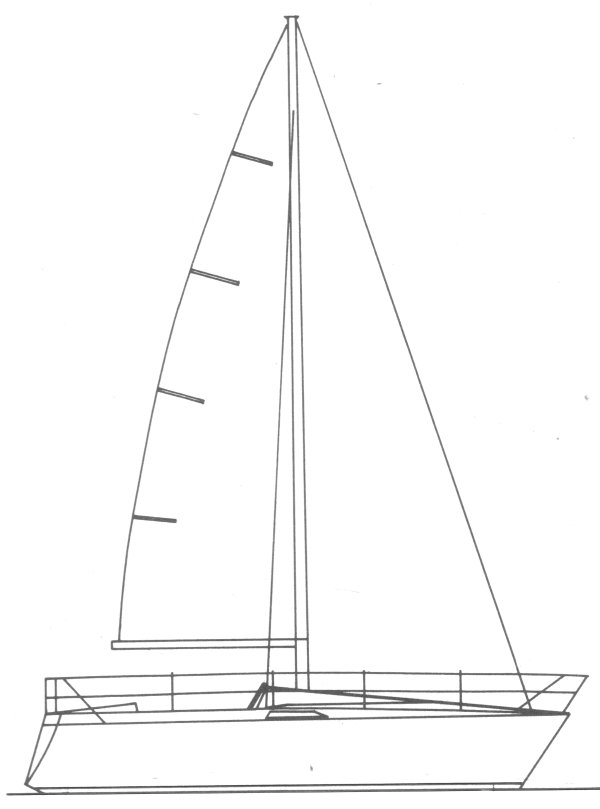 Joemarin 29 sailboat under sail