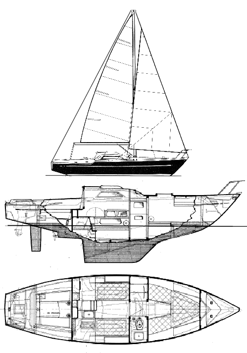 Regent jouet sailboat under sail
