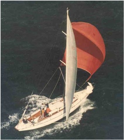 Pcc kettenburg sailboat under sail