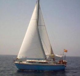 Kirié fifty 27 sailboat under sail