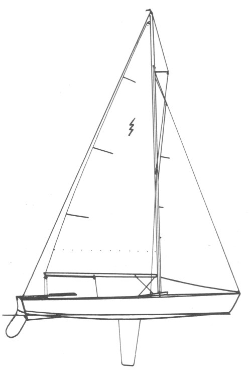 lightning sailboat centerboard