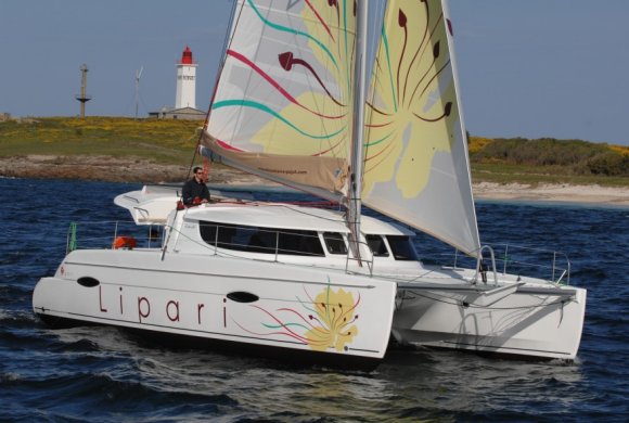 Lipari 41 sailboat under sail