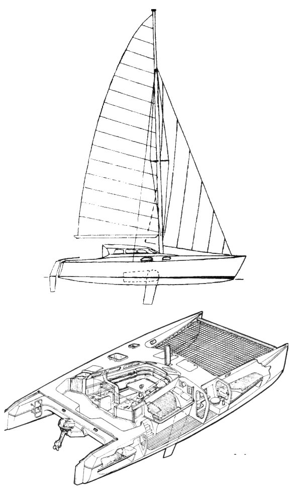 catamaran louisiane 37 fountaine pajot 1986