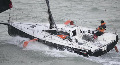Figaro 3 Beneteau sailboat under sail